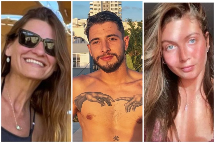 Karla Stelzer Mendes, Ranani Glazer e Bruna Valeanu estão desaparecidos em Israel