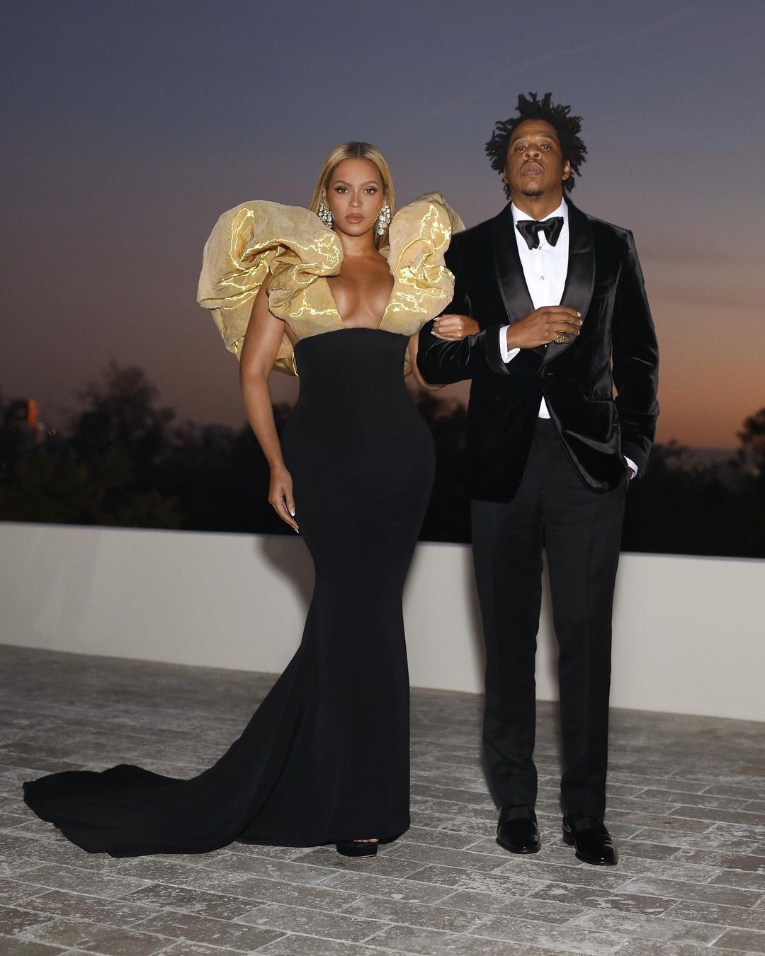 Beyoncé e Jay-Z em post no Instagram de 6 de janeiro de 2020 — Foto: Instagram (@beyonce) / Reprodução