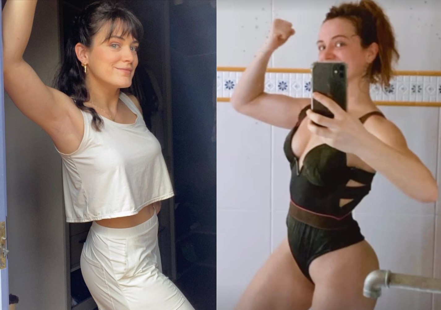 Bianca Bin mostrou, em novembro, corpo mais definido: "Um mês e meio treinando todos os dias" — Foto: Reprodução