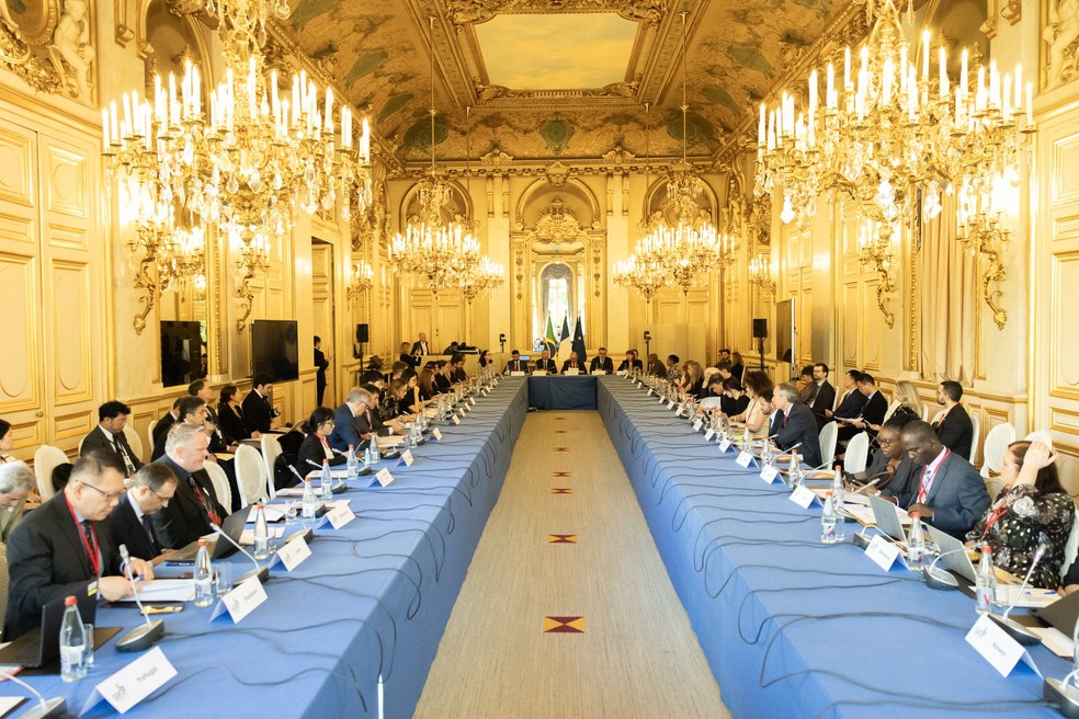 Segunda Reunião Técnica do Grupo de Trabalho Anticorrupção (GTAC) do G20, em Paris — Foto: Judith Litvine