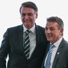 Jair Bolsonaro e o governador de Roraima, Antonio Denarium - Marcos Corrêa/PR/Divulgação