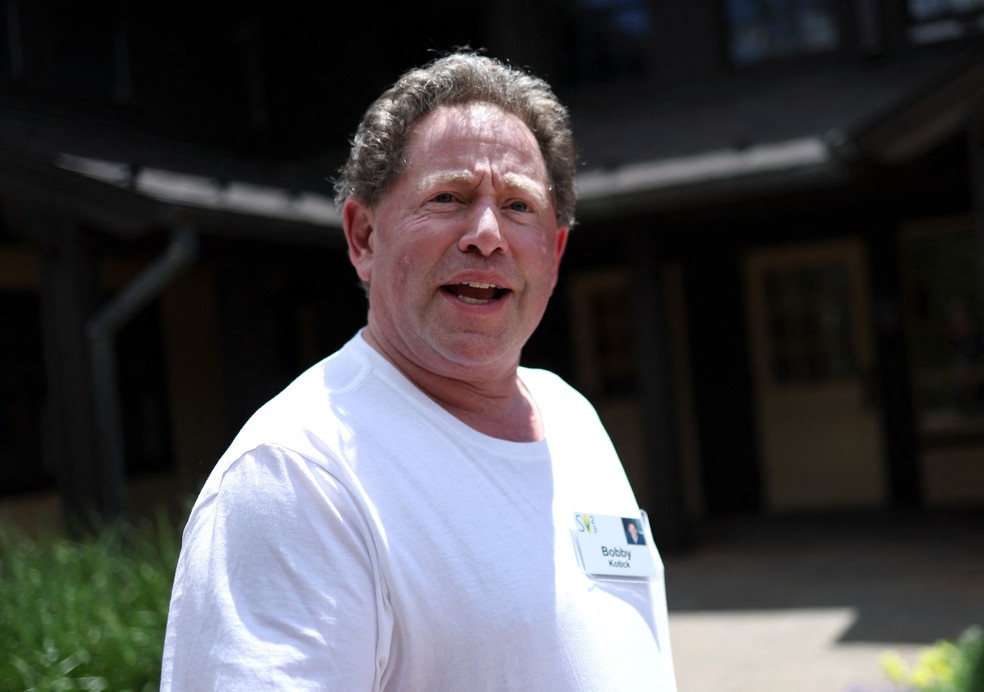 Bobby Kotick, CEO da gigante de jogos Activision Blizzard — Foto: AFP