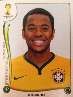 Robinho não jogou na Copa-2014