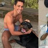 Cauã Reymon lamentou a morte do seu cão nas redes sociais - Reprodução/Instagram