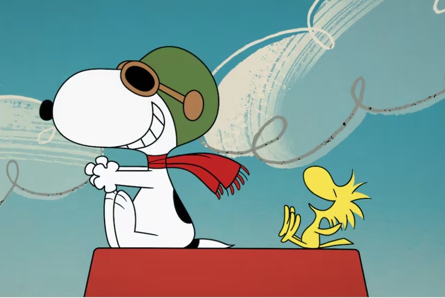 Snoopy, personagem da tira de quadrinhos Peanuts, criada por Charles M. Schulz em 1950