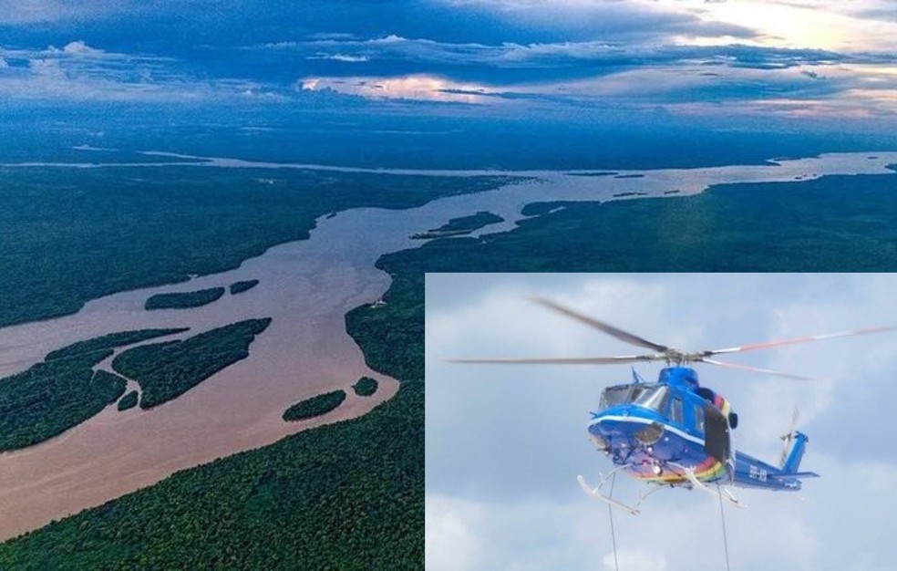 Rio Essequibo, zona de disputa há décadas entre Guiana e Venezuela — Foto: Wikimedia Commons/Reprodução