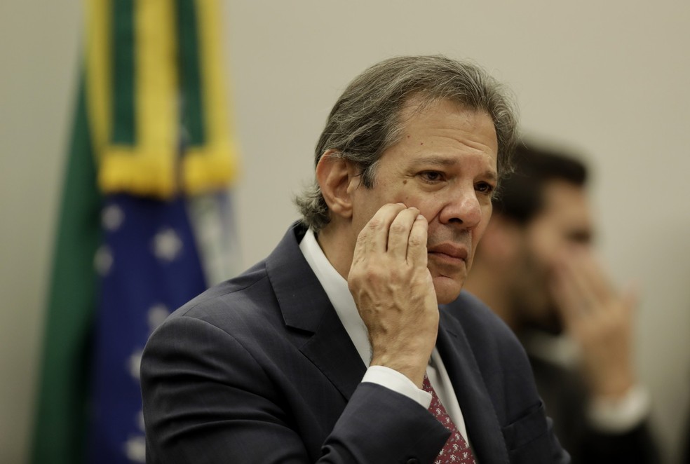 Fernando Haddad, ministro da Fazenda — Foto: Cristiano Mariz