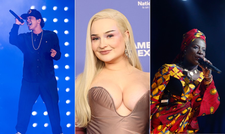 Bruno Mars, Kim Petras e Angélique Kidjo