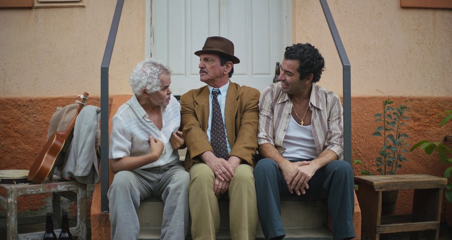 Cena do filme 'Saudosa maloca', sobre Adoniran Barbosa