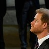 O príncipe Harry participa do funeral de sua avó, a rainha Elizabeth II - Gregorio Borgia / AFP