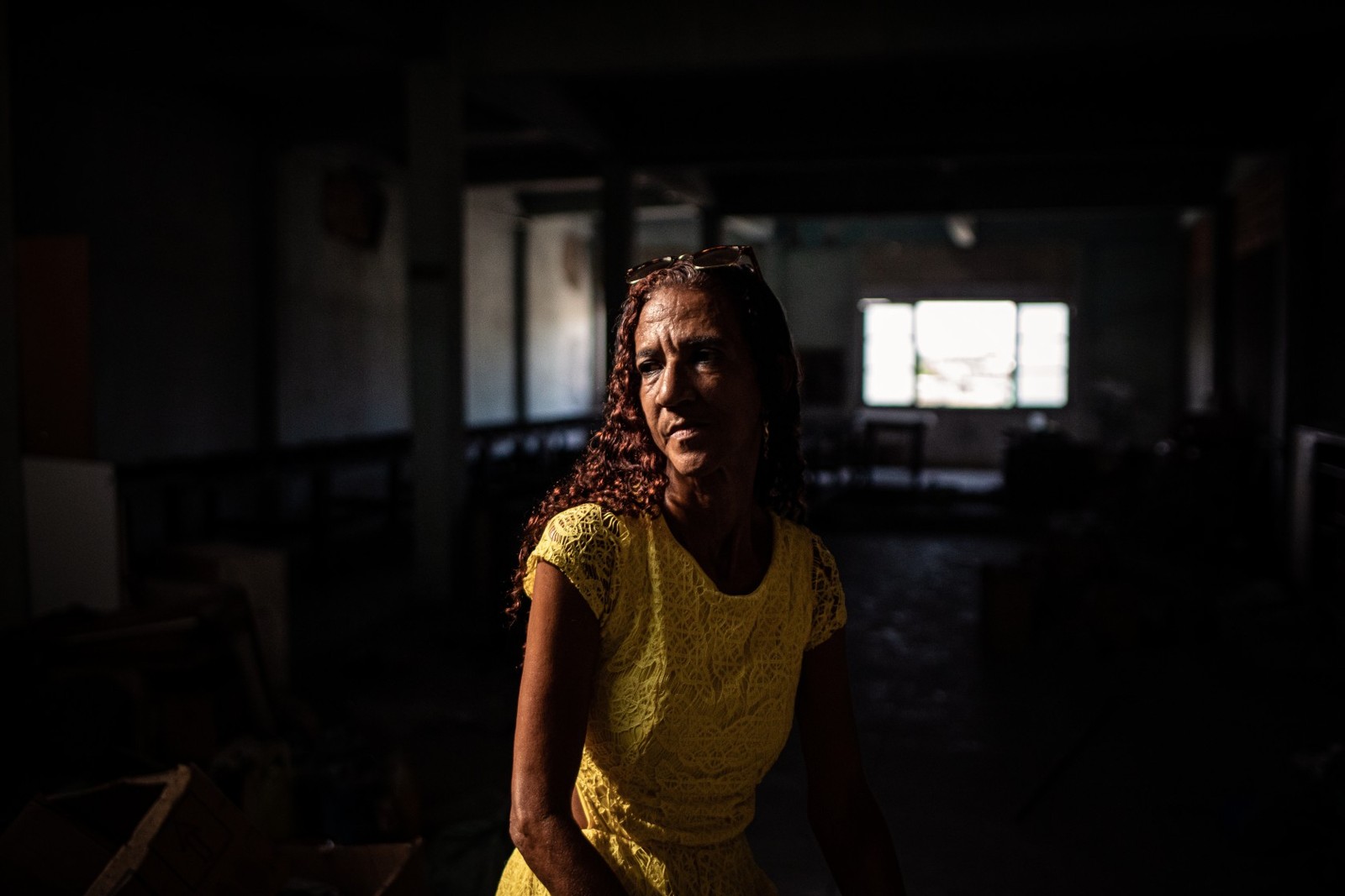 Valéria Medeiros, 56 anos. No Rio, milhares de pessoas vivem com aluguel social há anos.  — Foto: Hermes de Paula