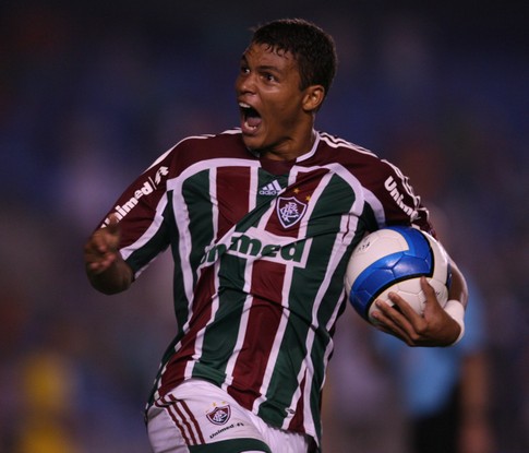 Thiago Silva pelo Fluminense em 2007