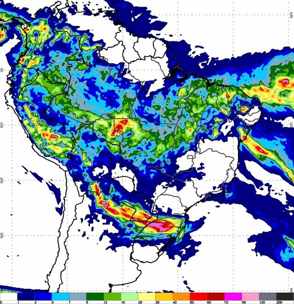 No domingo, as temperaturas continuam subindo na região Nordeste e o tempo permanece seco no Rio de Janeiro — Foto: Reprodução