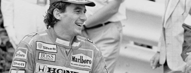 Em 1990, Ayrton Senna se tornou bicampeão do mundo de Fórmula 1 — Foto: Arcevo O Globo