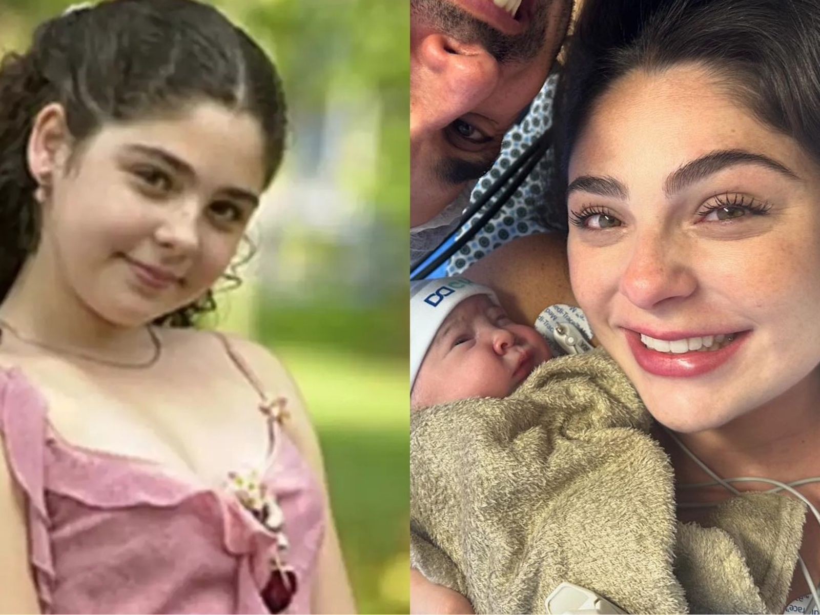 Marcela Barrozo estreou na TV no início dos anos 2000 e é lembrada pelas novelas "Chocolate com pimenta" e "Senhora do destino". Aos 32 anos, ela deu à luz seu primeiro filho na semana passada — Foto: Reprodução