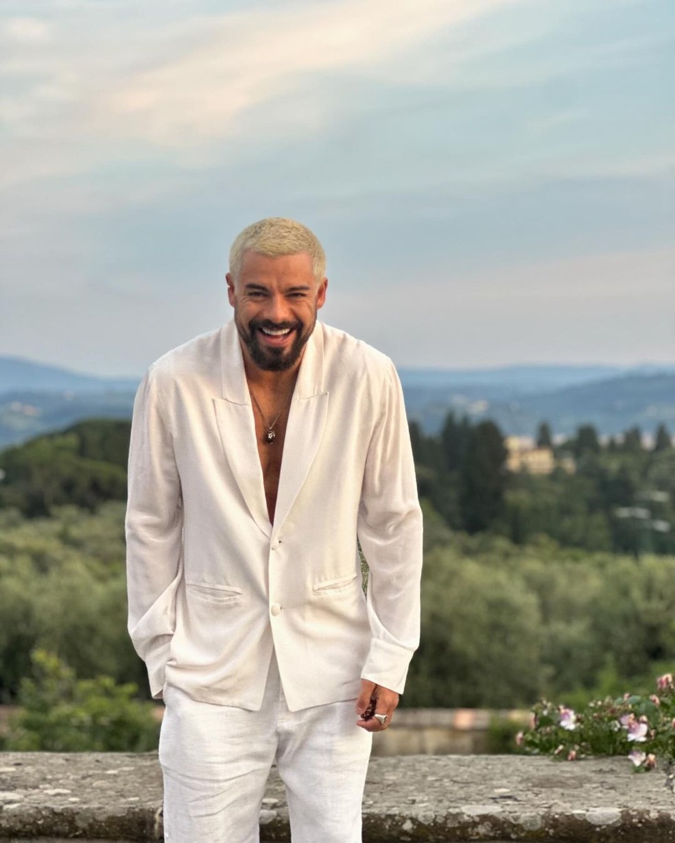 Pedro Andrade, o novo namorado da cantora Sandy — Foto: Reprodução/Instagram