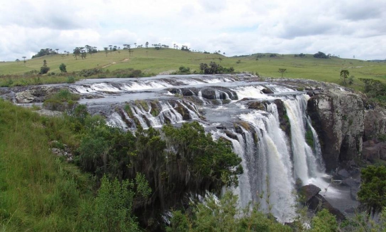 O  Parque Estadual do Tainhas abriga os campos e as matas presentes no vale do rio Tainhas, no trecho situado entre os arroios Taperinha e do Junco, no Rio Grande do Sul — Foto: Divulgação / Parque Estadual do Tainhas