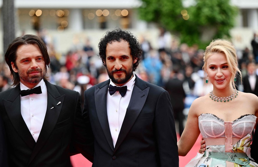 Sebastian Stan, Ali Abbasi e Maria Bakalova apresentam filme sobre Donald Trump no Festival de Cannes
