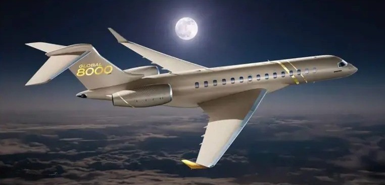 Já Bill Gates, de 67 anos, possui um Bombardier 8000, que vale cerca de R$ 311 milhões — Foto: Reprodução