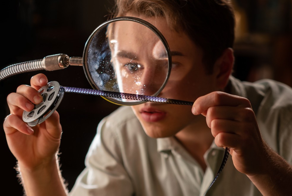 Gabriel LaBelle como Sammy Fabelman no novo longa de Steven Spielberg — Foto: Merie Weismiller Wallace/Divulgação