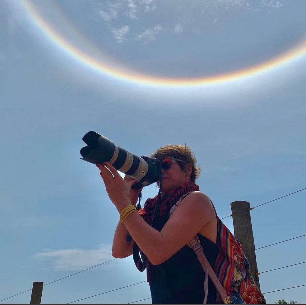 Valeria Zopello se dedicou ao trabalho como fotógrafa — Foto: Reprodução Instagram