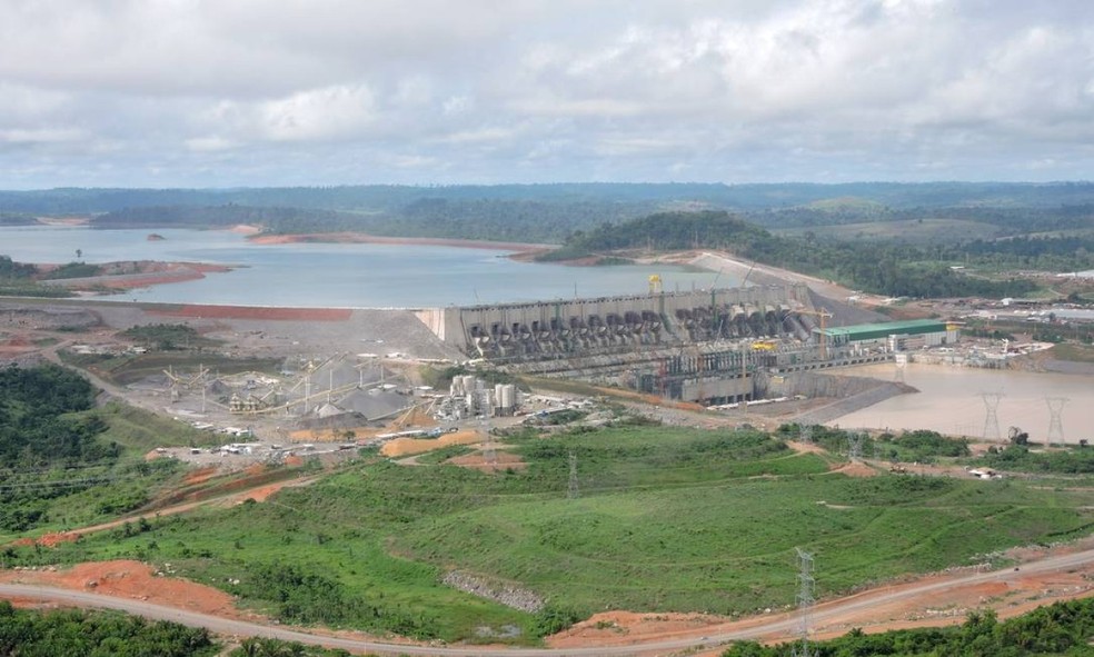 Usina de Belo Monte é a segunda maior do Brasil, com capacidade para 11.233 megawatts  — Foto: Agência O Globo