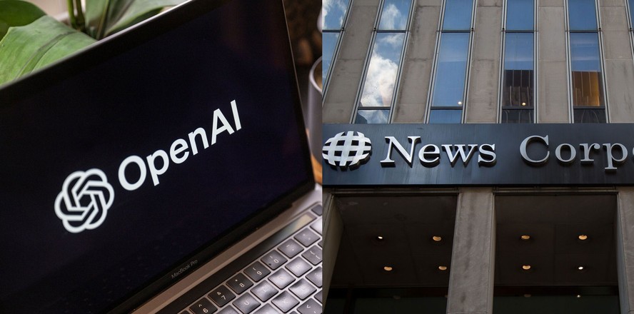 OpenAI fecha acordo com News Corp, publicadora do Wall Street Journal