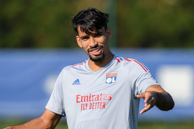 Lucas Paquetá pelo Lyon da França — Foto: Divulgação/LYON