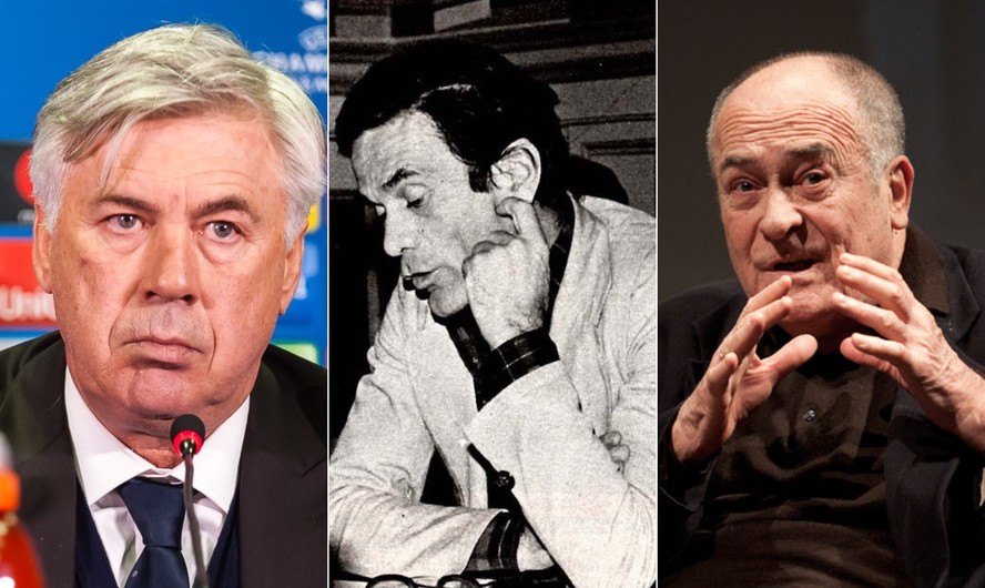 Carlo Ancelotti, Pier Paolo Pasolini e Bernardo Bertolucci