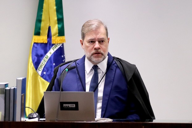 O ministro Dias Toffoli