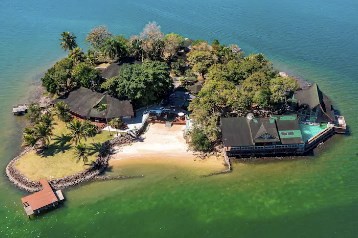 Ilha Sundara, em Angra dos Reis — Foto: Reprodução Airbnb