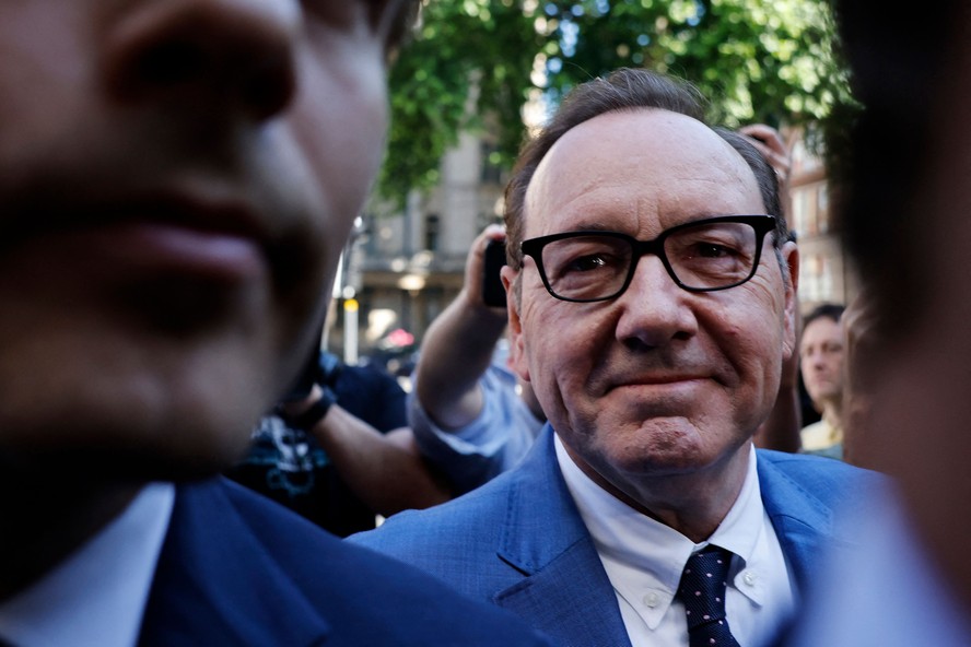 Kevin Spacey compareceu nesta quinta-feira a tribunal na Inglaterra