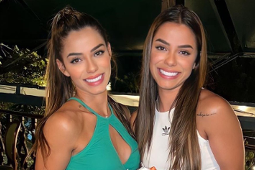 Keyt Alves com a irmã, Key Alves, participante do 'BBB' 23