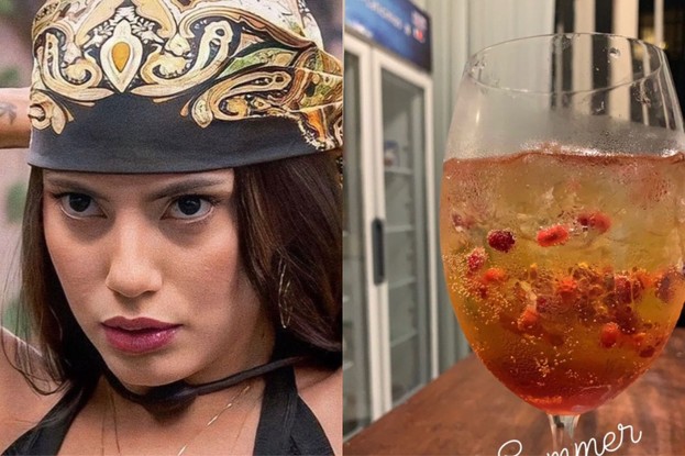 Fernanda Bande compartilhou a receita do drink que leva gin e romã