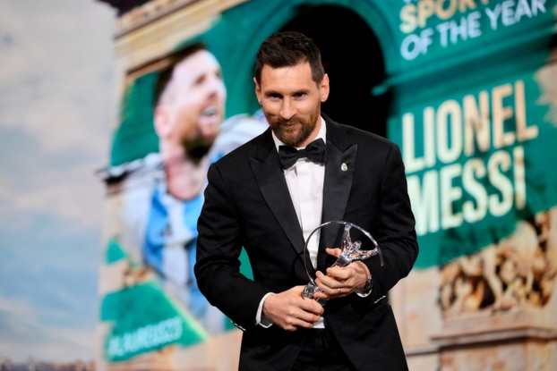Lionel Messi conquista Prêmio Laureus de Melhor Atleta Homem do Ano, em Paris