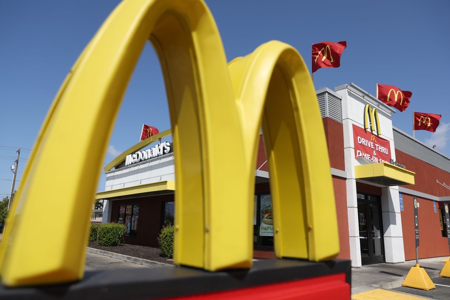 Vendas do McDonald's registraram queda de 1% no segundo trimestre