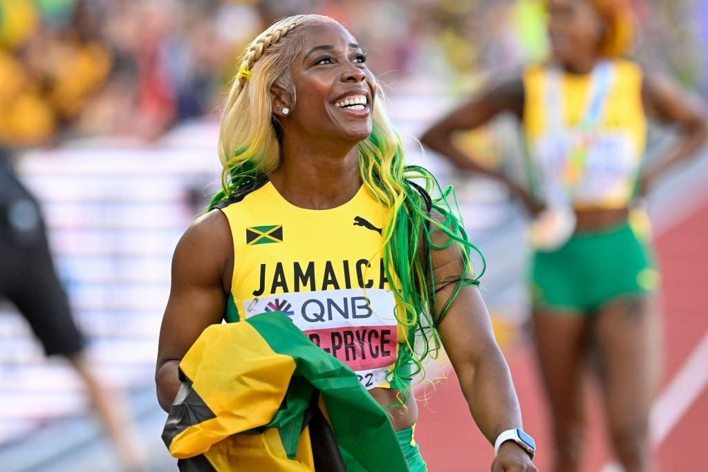 Shelly-Ann Fraser-Pryce, atleta da Jamaica — Foto: Reprodução