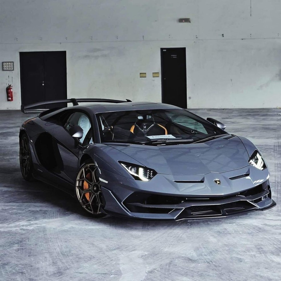 Lamborghini Aventador SVJ — Foto: Reprodução/Instagram