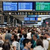 Ataques afetam trens de alta velocidade na França no dia da abertura dos Jogos de Paris - Thibaud Moritz / AFP