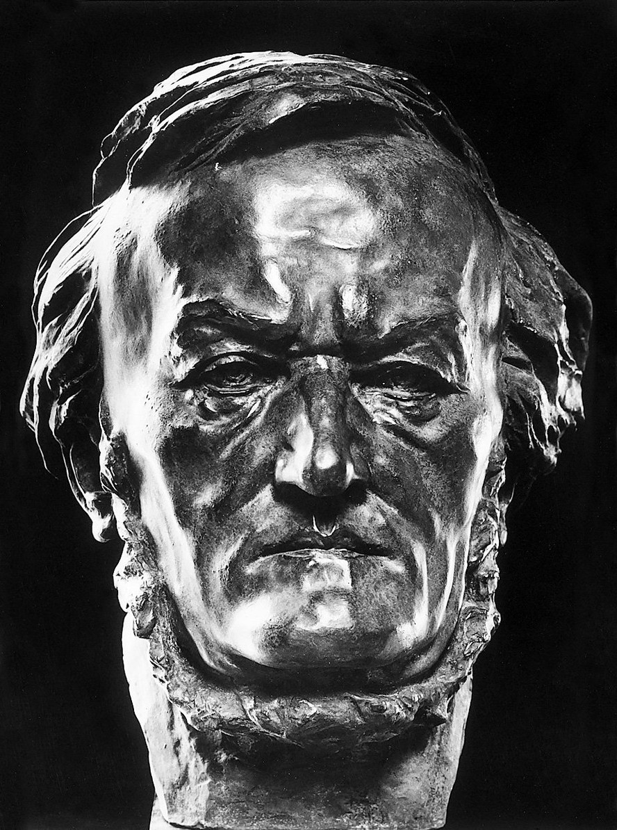 Busto do compositor alemão Richard Wagner