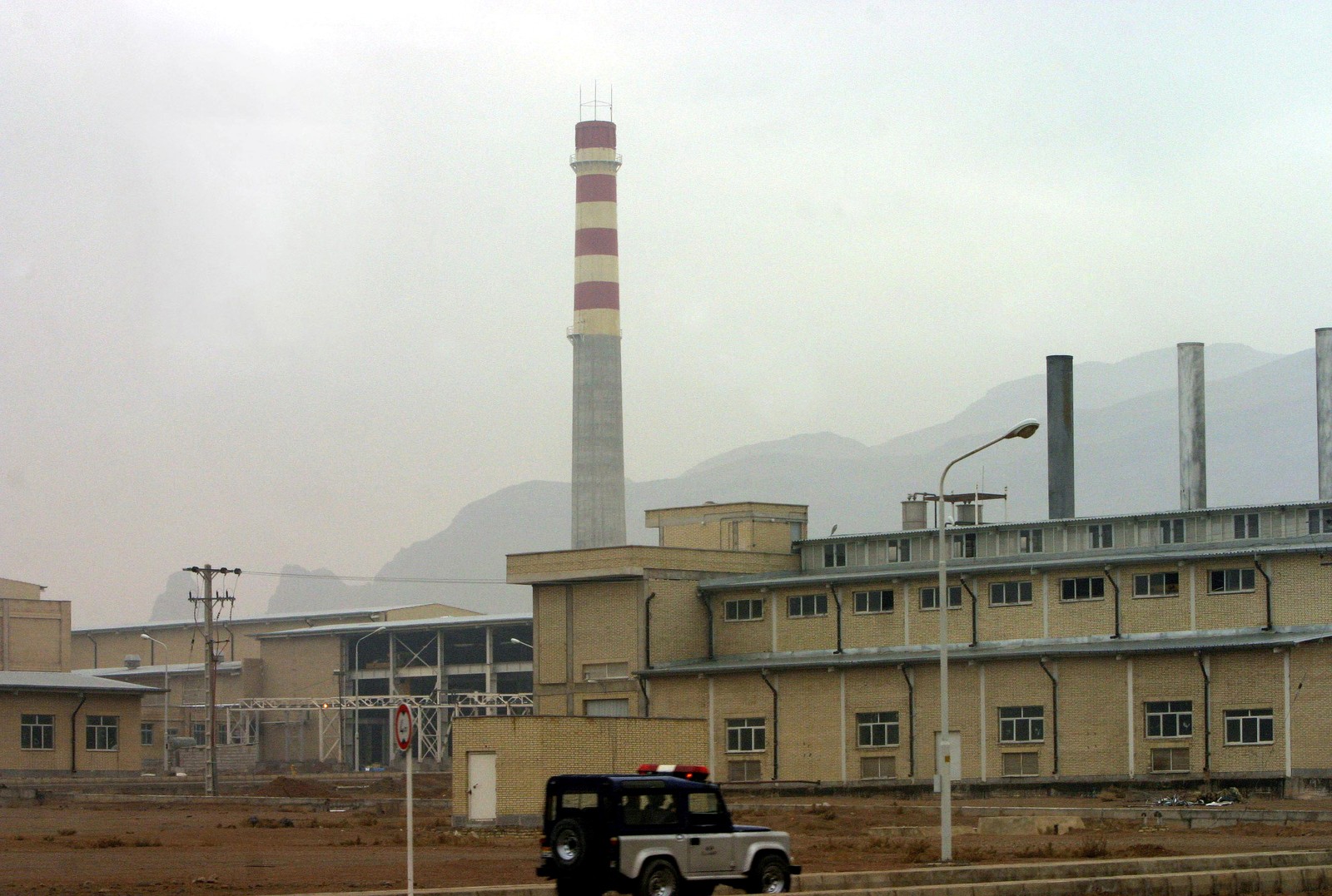 A instalação nuclear de Natanz fica a 300 km ao sul de Teerã, capital do IrãStringer - 20/11/2004