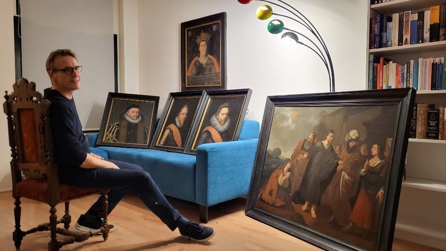 Pinturas roubadas na Holanda são devolvidas a 'Indiana Jones' do mundo da arte