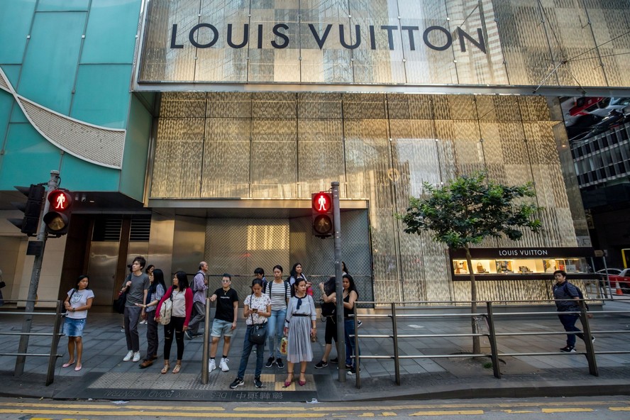 Loja Louis Vuitton em Hong Kong