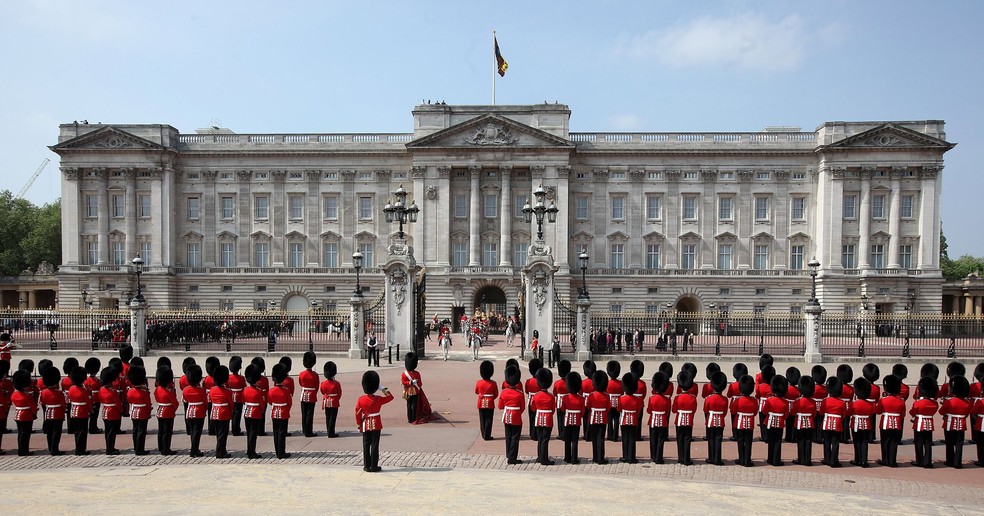 Palácio de Buckingham  — Foto: Dan Kitwood/Bloomberg