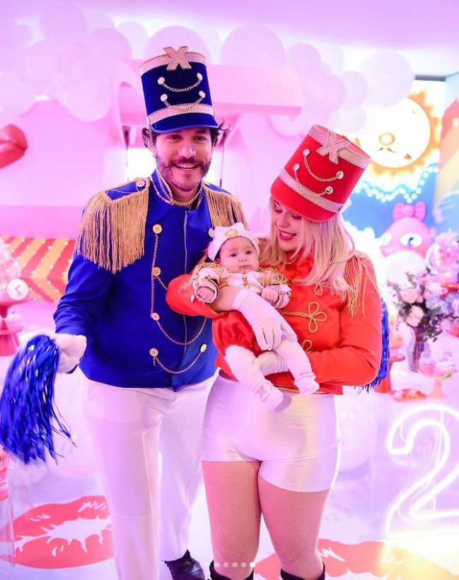 2º mês: Viih Tube e Eliezer comemoram 2 meses da filha com festa com tema de Xuxa — Foto: Reprodução/Instagram