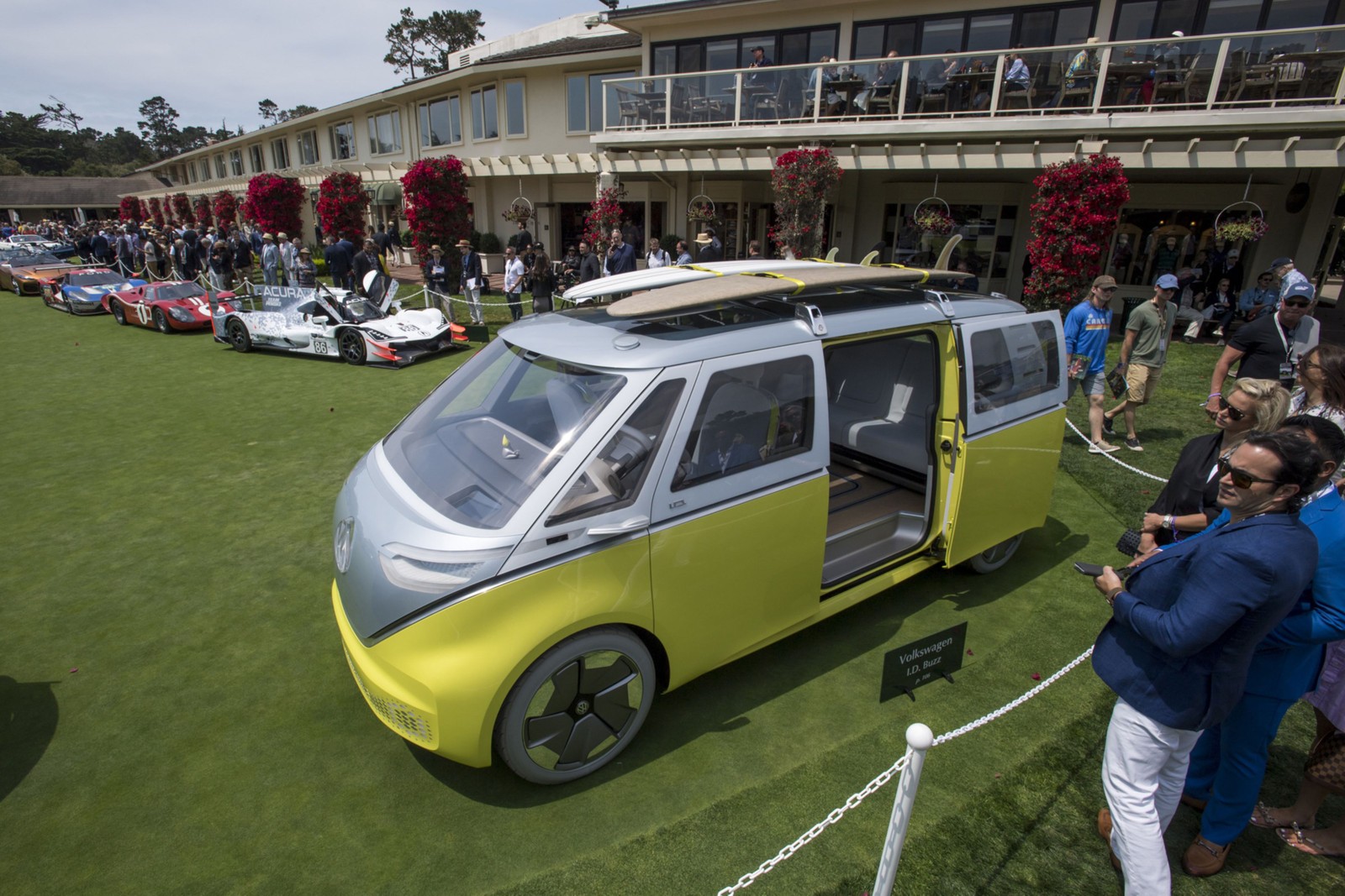 ID Buzz, novo conceito de Kombi, só que elétrica — Foto: Bloomberg