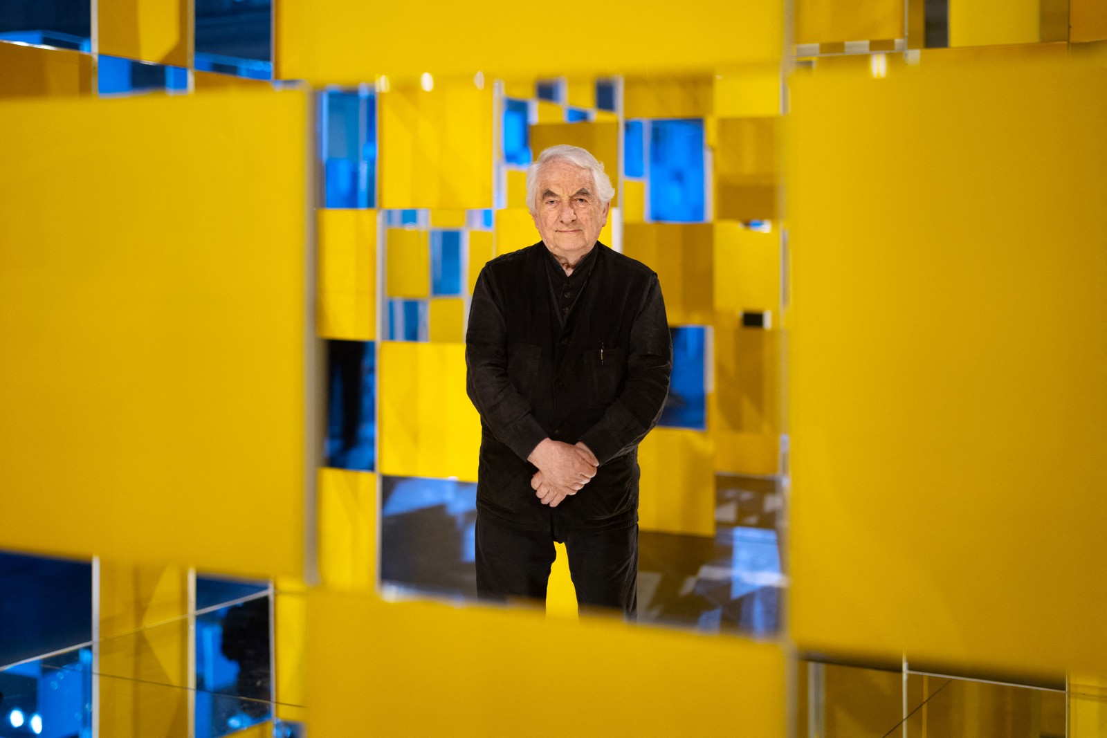 Veja obras de Daniel Buren pelo mundo — Foto: Reprodução / Getty Images