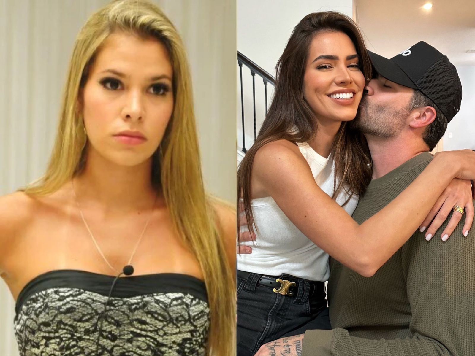 Adriana Sant'Anna entrou no 'BBB' 11 aos 19 anos. No programa ela conheceu Rodrigão, com quem é casada e tem dois filhos. A família vive nos EUA — Foto: Reprodução/TV Globo e Instagram