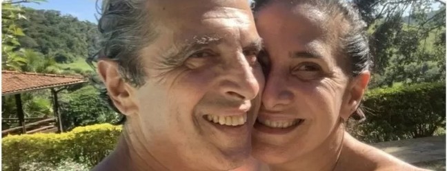 Totia Meireles não mora com o marido, o médico Jaime Rabacov, com quem é casada há 32 anos. Ela vive no Rio de Janeiro, enquanto o marido mora na cidade de Miguel Pereira, próxima à capital fluminense — Foto: Reprodução/Instagram