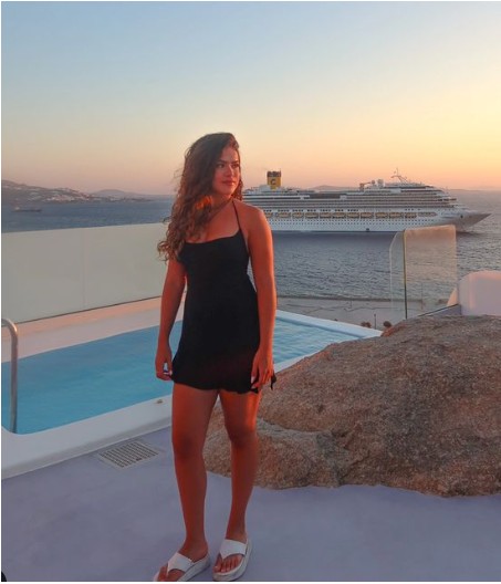 Maisa Silva em hotel cinco estrelas na Grécia, o Kouros Hotel & Suites Mykonos — Foto: Reprodução: Instagram